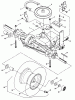 Snapper LT125G33BB - 33" Lawn Tractor, 12.5 HP, Gear Drive, Series B Ersatzteile Transmission Group (Gear Drive) & Rear Wheels