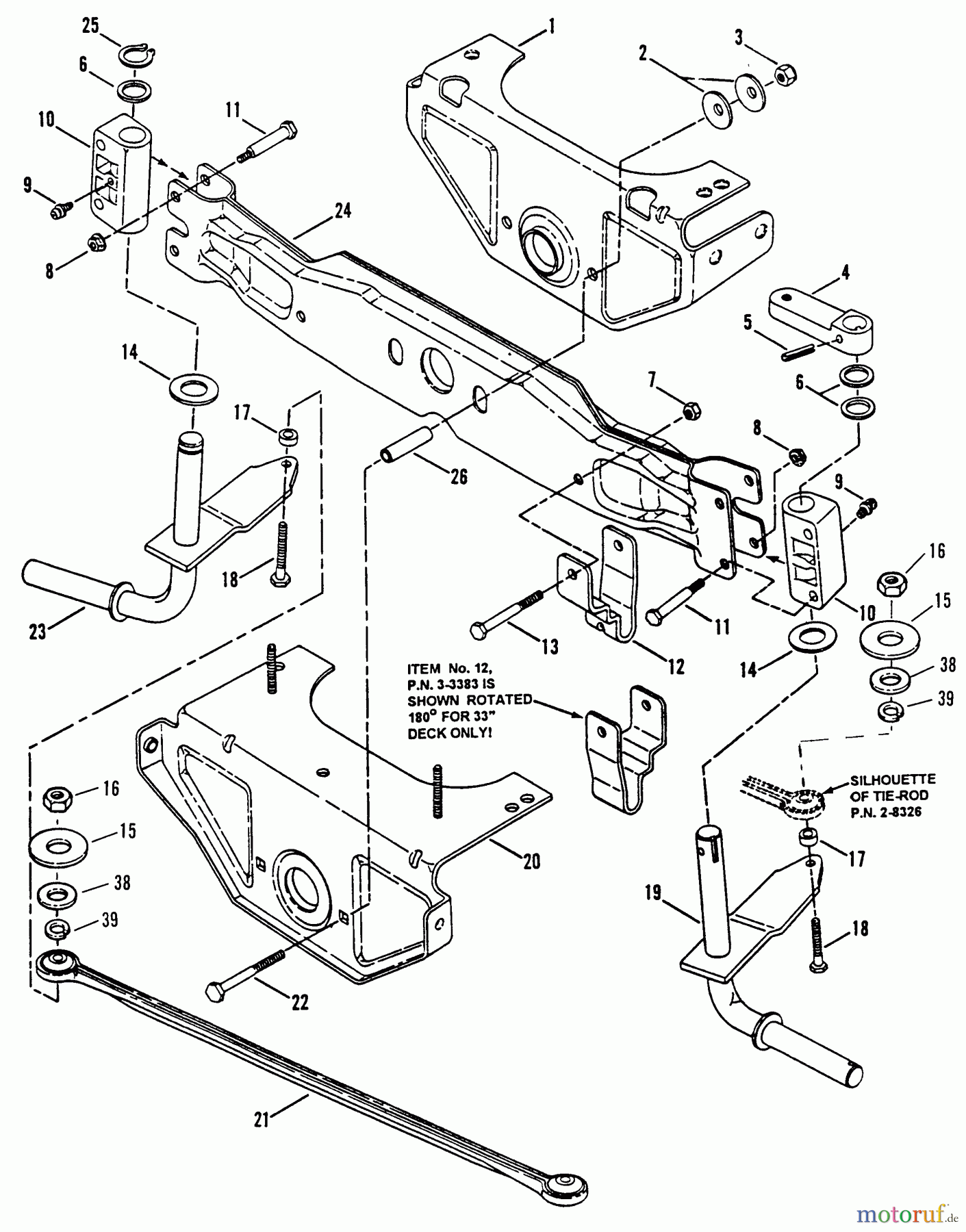 Snapper Rasen- und Gartentraktoren LT125G38DB - Snapper 38