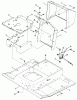 Snapper LT140H331KV (80236) - 33" Lawn Tractor, 14 HP, Hydro Drive, 1991 1/2 Series 1 Ersatzteile Dash Panel
