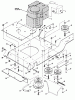 Snapper LT140H331KV (80236) - 33" Lawn Tractor, 14 HP, Hydro Drive, 1991 1/2 Series 1 Ersatzteile Engine, Engine Base & Drive Parts