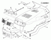 Snapper LT140H331KV (80236) - 33" Lawn Tractor, 14 HP, Hydro Drive, 1991 1/2 Series 1 Ersatzteile Hood, Bumper, Headlights