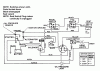 Snapper LT140H331KV (80236) - 33" Lawn Tractor, 14 HP, Hydro Drive, 1991 1/2 Series 1 Ersatzteile Schematic Electrical System (Kohler Engines Only)