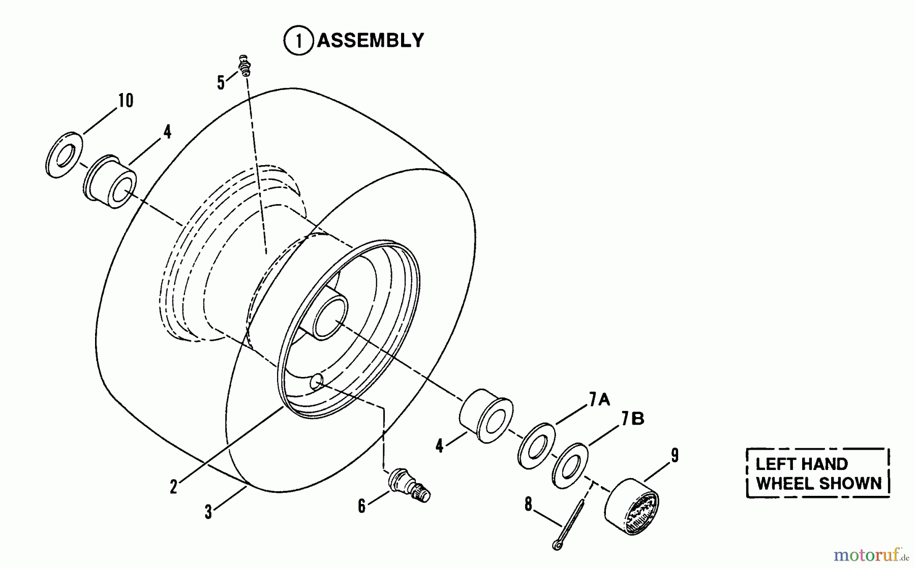 Snapper Zubehör. Rasenmäher 7060947 - Snapper Bag N-Wagon, 30 Bushel LT140H38ABV (80561) 38