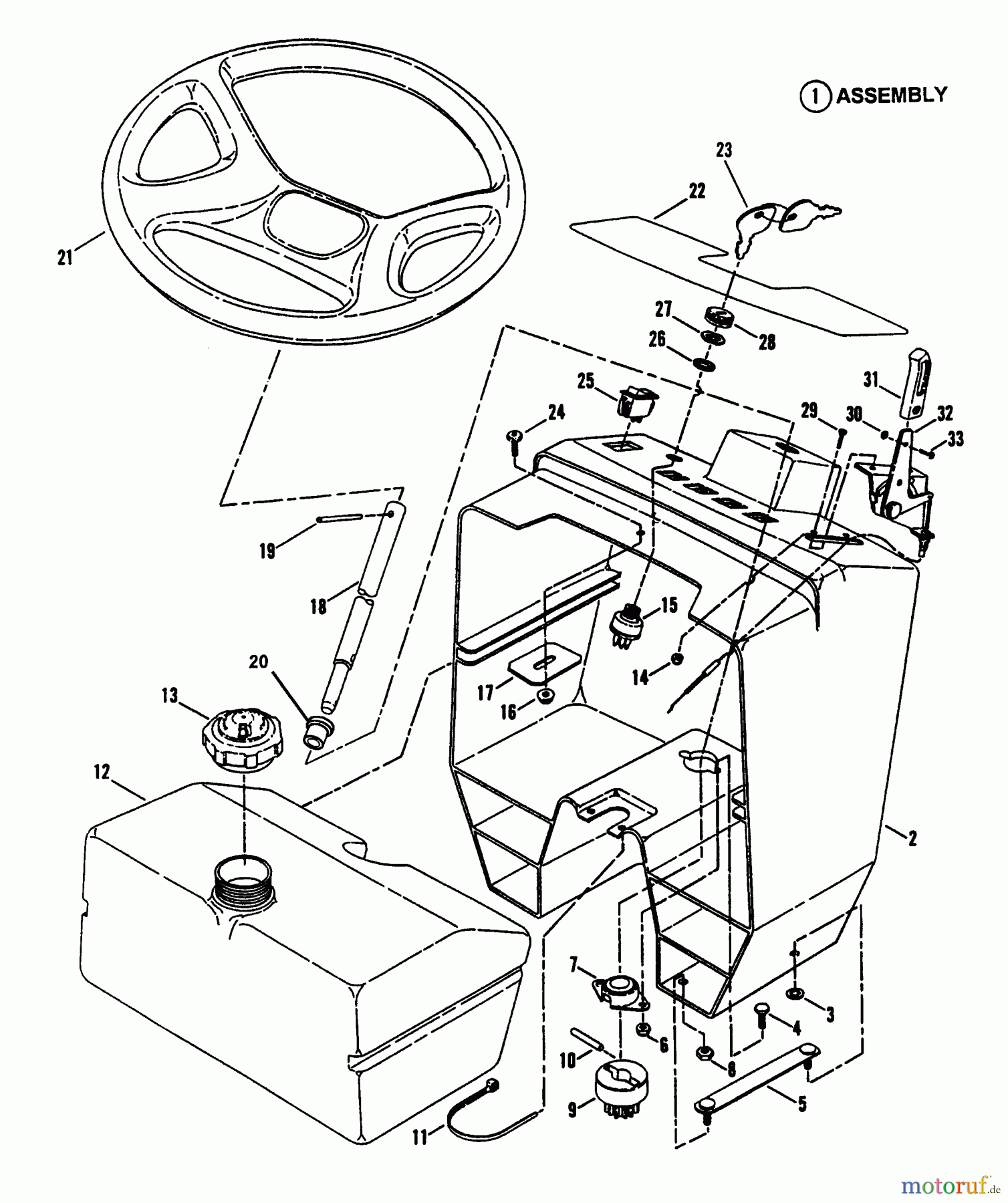 Snapper Rasen- und Gartentraktoren LT145H33FBV (84355) - Snapper 33