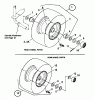 Snapper LT145H33FBV (84355) - 33" Lawn Tractor, 14.5 HP, Hydro Drive, Series F Ersatzteile Wheels, Front & Rear