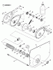 Snapper 331415KVE - 33" Rear-Engine Rider, Series 15 Ersatzteile Chain Case, L.H. Fender