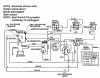 Snapper LT160H482BV (80392) - 48" Lawn Tractor, 16 HP, Hydro Drive, Series 2 Ersatzteile Schematic Electrical System (Briggs Engine Only)