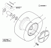 Snapper LT125H382KV (80381) - 38" Lawn Tractor, 12.5 HP, Hydro Drive, Series 2 (GF) Ersatzteile Wheels - Rear
