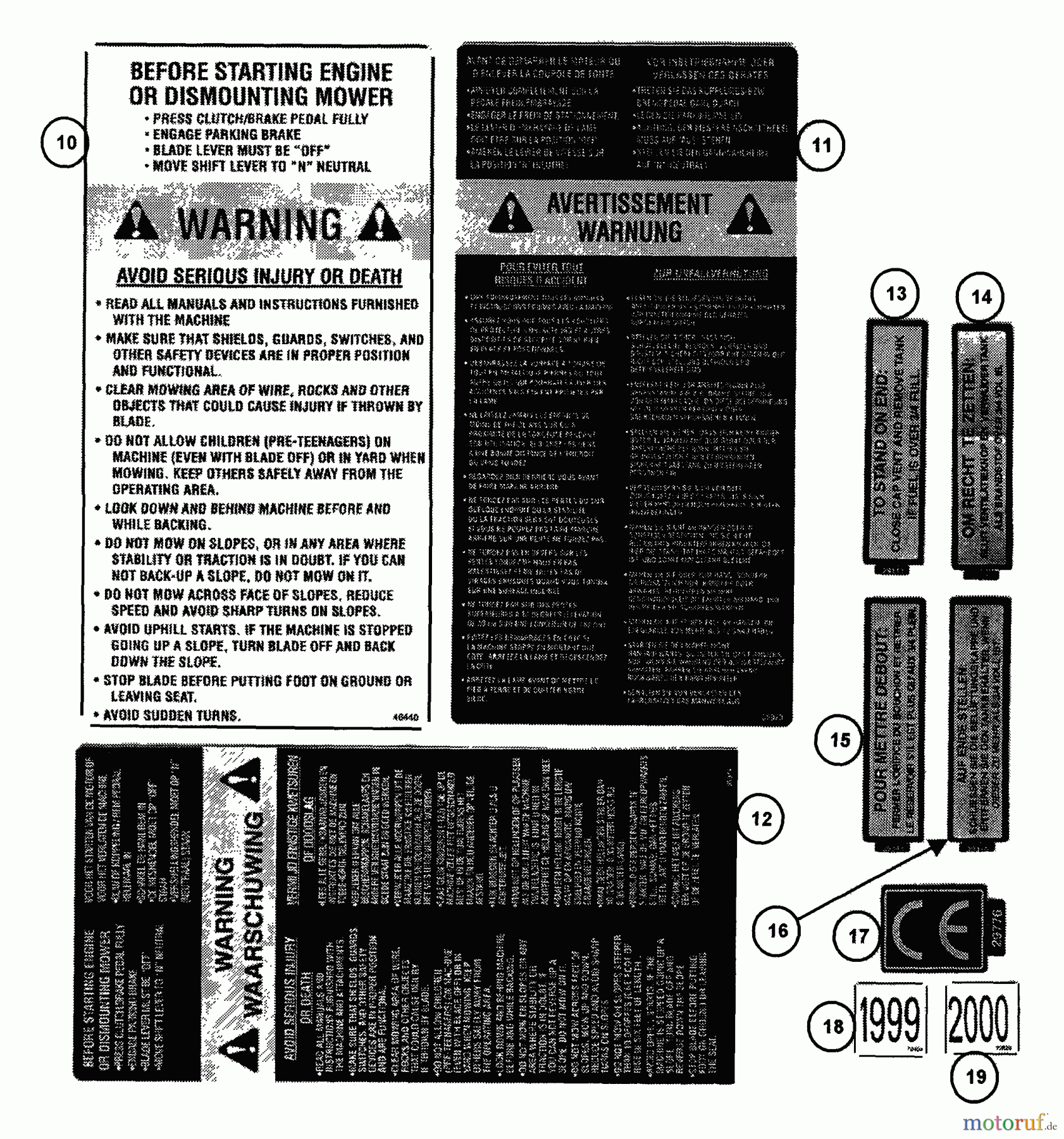 Snapper Reitermäher M280919B - Snapper 28