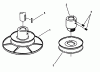 Snapper M301019BE - 30" Rear-Engine Rider, 10 HP, M Series 19 Ersatzteile Drive Disc Assembly (Series 19)