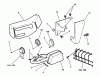 Snapper M280917BE (84250) - 28" Rear-Engine Rider, 9 HP, M Series 17 Ersatzteile Exhaust Muffler & Engines