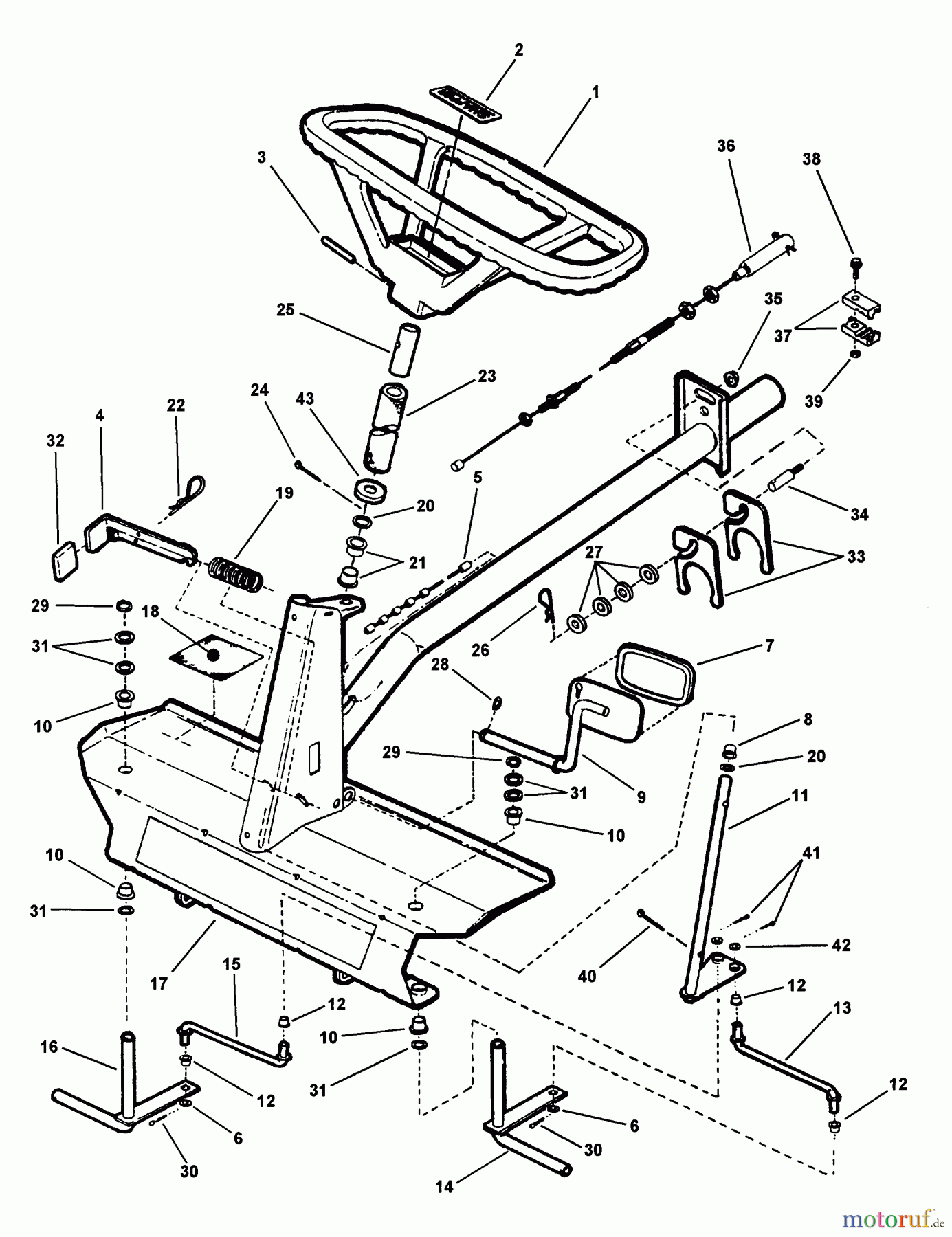 Snapper Reitermäher M301019BE - Snapper 30