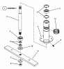 Snapper WM280921B (84660) - 28" Rear-Engine Rider, 9 HP, M Series 21 Ersatzteile Spindle
