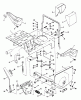 Snapper 331415KVE - 33" Rear-Engine Rider, Series 15 Ersatzteile Main Case (Solid Seat Mount)