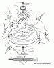 Snapper EYZ15334BVE - 33" Zero-Turn Mower, 15 HP, ZTR Yard Cruiser, Series 4 Ersatzteile 33" Mower Deck Assembly (Part 1)