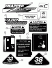 Snapper YZ15384BVE - 38" Zero-Turn Mower, 15 HP, ZTR Yard Cruiser, Series 4 Ersatzteile Decals (Part 1)