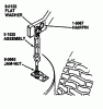 Snapper RYT16D334K - 33" Yard Tractor, 16 HP, Disc Drive, Series 4 Ersatzteile Deck Hanger Detail - Rear Lift Arm