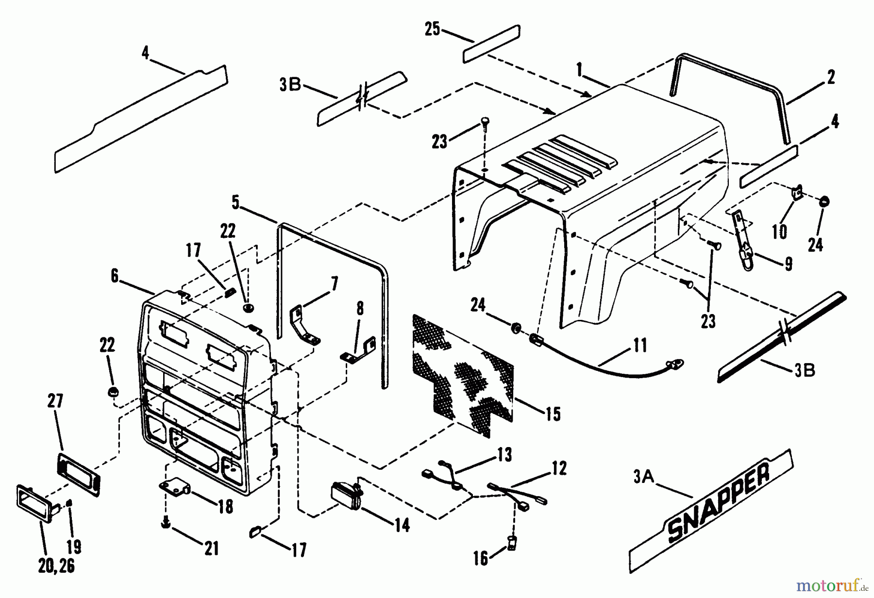 Snapper Rasen- und Gartentraktoren YT180H334K (80239) - Snapper 33