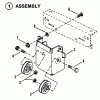 Snapper YT180H334K (80239) - 33" Yard Tractor, 18 HP, Hydro Drive, Series 4 Ersatzteile Mule Drive Assembly