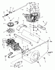 Snapper HZ14380BVE - 38" Zero-Turn Mower, 14 HP, ZTR Yard Cruiser, Series 0 Ersatzteile Fender & Transaxle Assembly