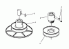 Snapper 281318BE (84381) - 28" Rear-Engine Rider, 13 HP, Series 18 Ersatzteile Drive Disc Assembly