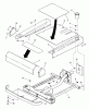 Snapper 7060947 - Bag N-Wagon, 30 Bushel HZS14330BVE 33" 14 HP ZTR Yard Cruiser Series 0 Ersatzteile Front Frame & Cover Assembly (Steel Bodied Models)