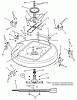 Snapper HZS14331BVE - 33" Zero-Turn Mower, 14 HP, ZTR Yard Cruiser, Series 1 Ersatzteile Deck Assembly (Part 1)