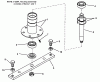 Snapper HZS14331BVE - 33" Zero-Turn Mower, 14 HP, ZTR Yard Cruiser, Series 1 Ersatzteile Spindle Assembly