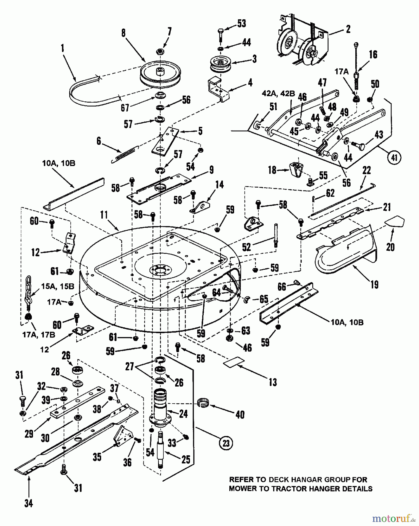 Snapper Rasen- und Gartentraktoren LT11000 - Snapper 11 HP Lawn Tractor, Disc Drive, Series 0 Attachment - 33
