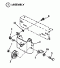 Snapper LT11000 - 11 HP Lawn Tractor, Disc Drive, Series 0 Ersatzteile Mule Drive Assembly