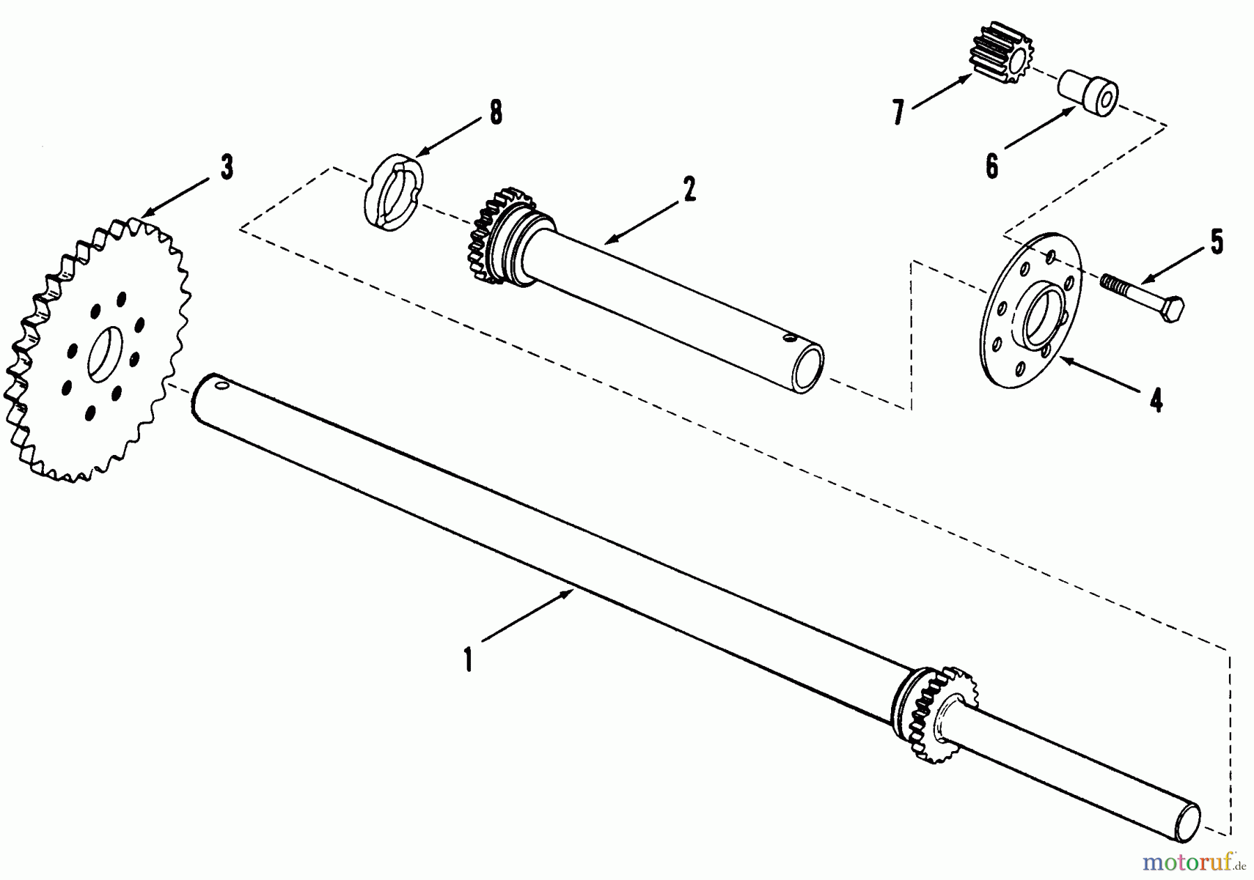 Snapper Rasen- und Gartentraktoren LT11000 - Snapper 11 HP Lawn Tractor, Disc Drive, Series 0 Rear Axle-Differential