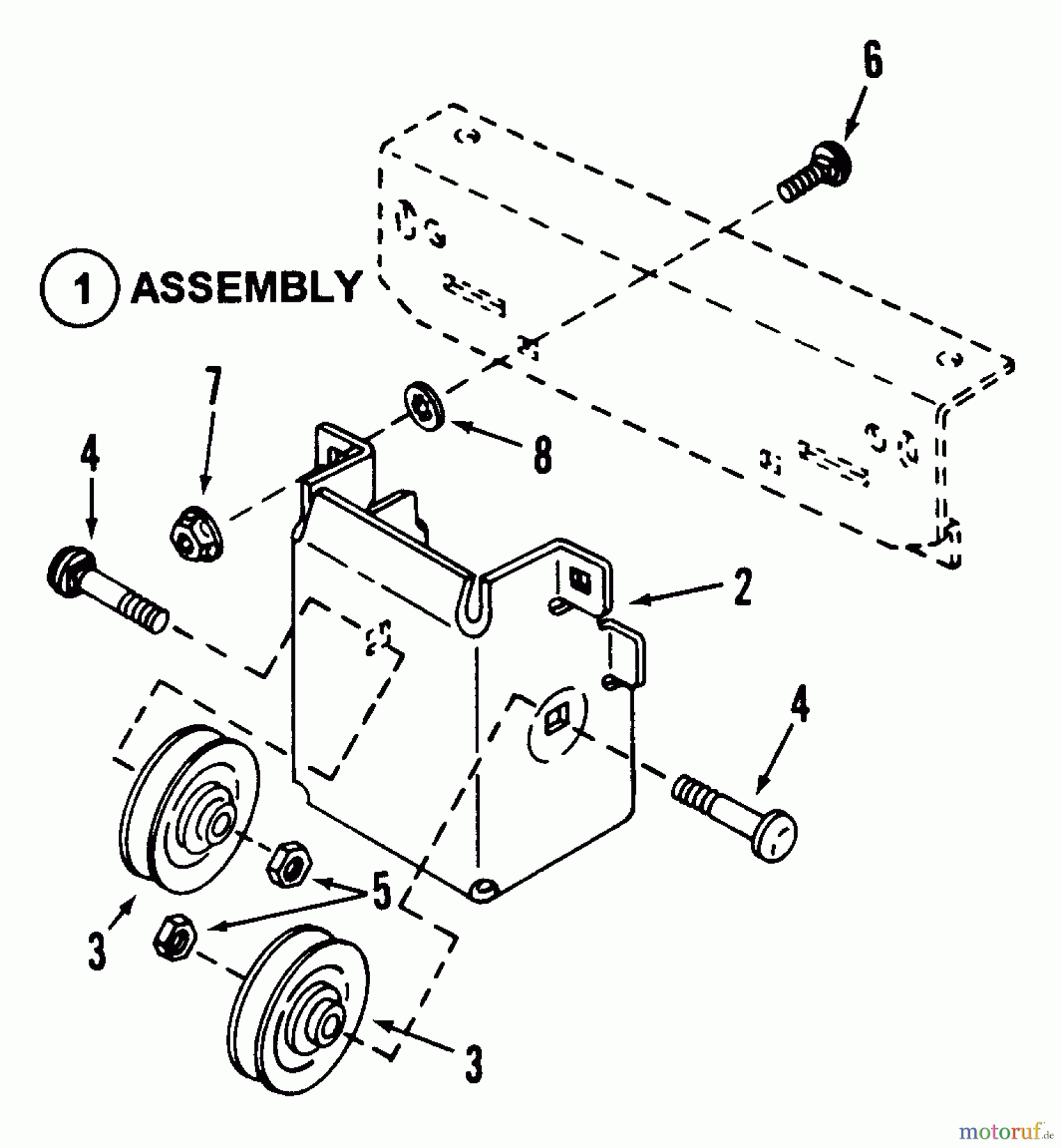 Snapper Rasen- und Gartentraktoren LT12502 - Snapper 12.5 HP Lawn Tractor, Disc Drive, Series 2 Mule Drive Assembly