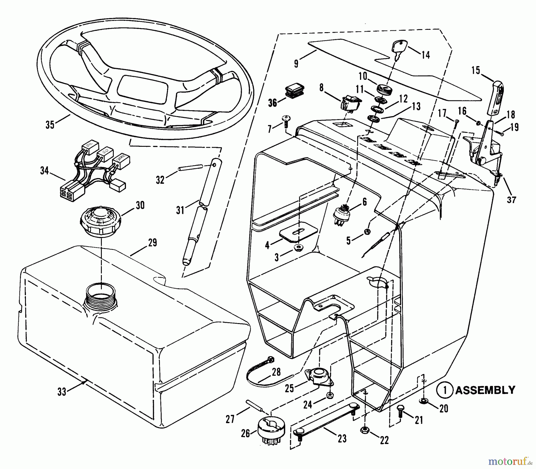 Snapper Rasen- und Gartentraktoren LT125G38AKV (80378) - Snapper 38