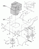 Snapper LT12D330B - 33" Lawn Tractor, 12 HP, Disc Drive, Series 0 Ersatzteile Engine, Engine Base & Drive Parts