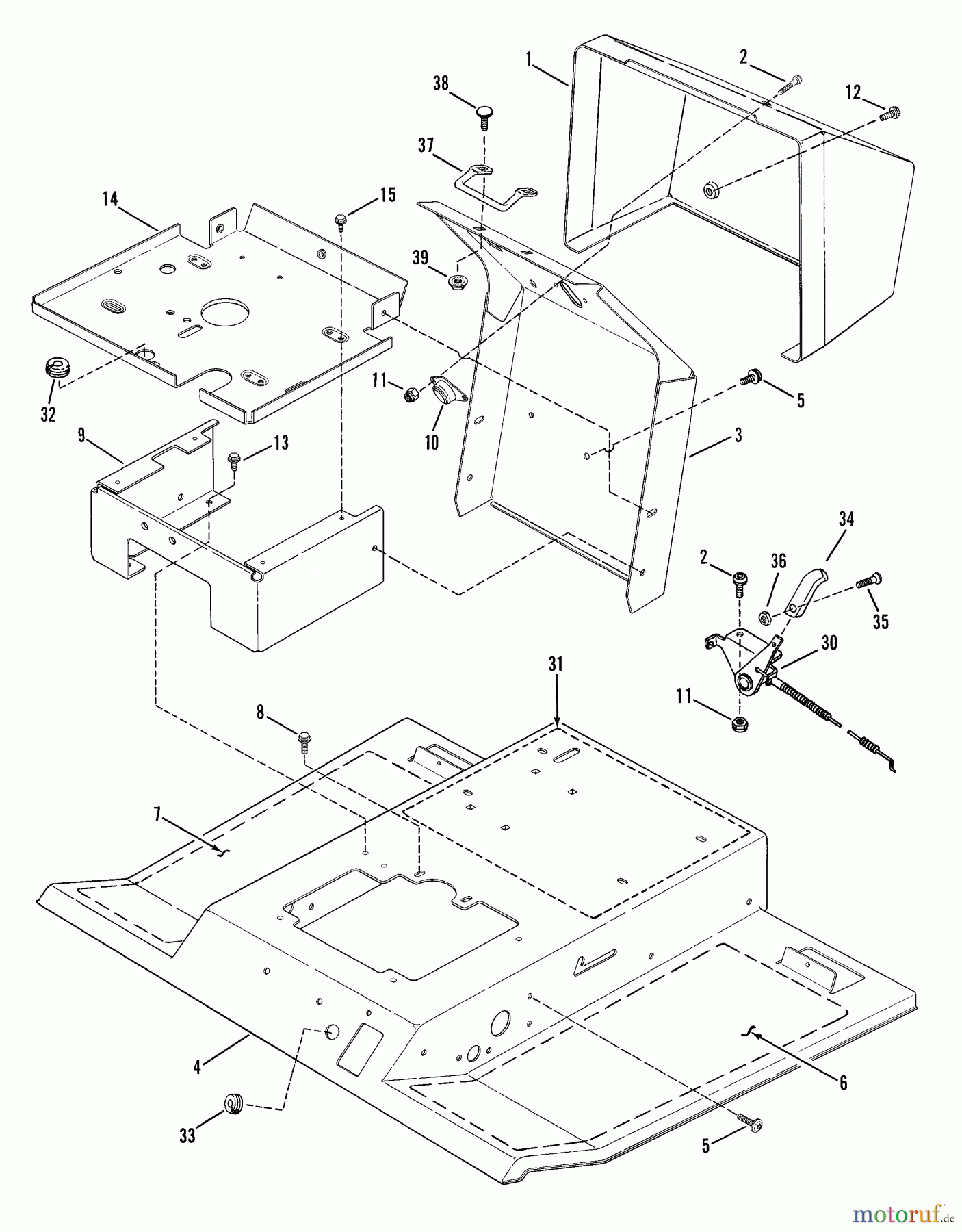 Snapper Rasen- und Gartentraktoren LT12D331TV - Snapper 33