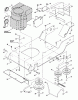 Snapper LT12D331TV - 33" Lawn Tractor, 12 HP, Disc Drive, Series 1 Ersatzteile Engine, Engine Base & Drive Parts