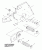 Snapper LT12D331TV - 33" Lawn Tractor, 12 HP, Disc Drive, Series 1 Ersatzteile Transmission Support & Components (Part 1)