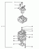 Tanaka THT-2540 - 40" Hedge Trimmer, Single Sided, 24cc, 1.3HP Ersatzteile Carburetor Assy