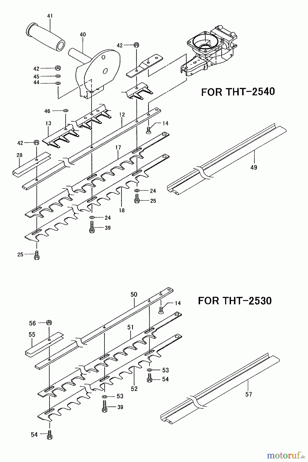 Tanaka Heckenscheeren THT-2540 - Tanaka 40