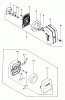 Tanaka THT-262 - Hedge Trimmer Ersatzteile Air Cleaner