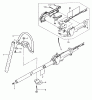 Tanaka TPH-2501 - Articulating Pole Hedge Trimmer Ersatzteile Handle, Throttle Lever, Shaft
