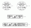 Tanaka TPH-210 - Articulating Hedgetrimmer Attachment Ersatzteile Decals