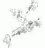 Tanaka TPH-250PF - Articulating Pole Hedge Trimmer Ersatzteile Clutch, Muffler, Engine Cover
