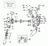 Tanaka TPH-210 - Articulating Hedgetrimmer Attachment Ersatzteile Gear Case, Adjusting Handle, Gears (After S/N Z101321)