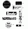Tanaka TPH-260PF - Pole Hedge Trimmer Ersatzteile Decals