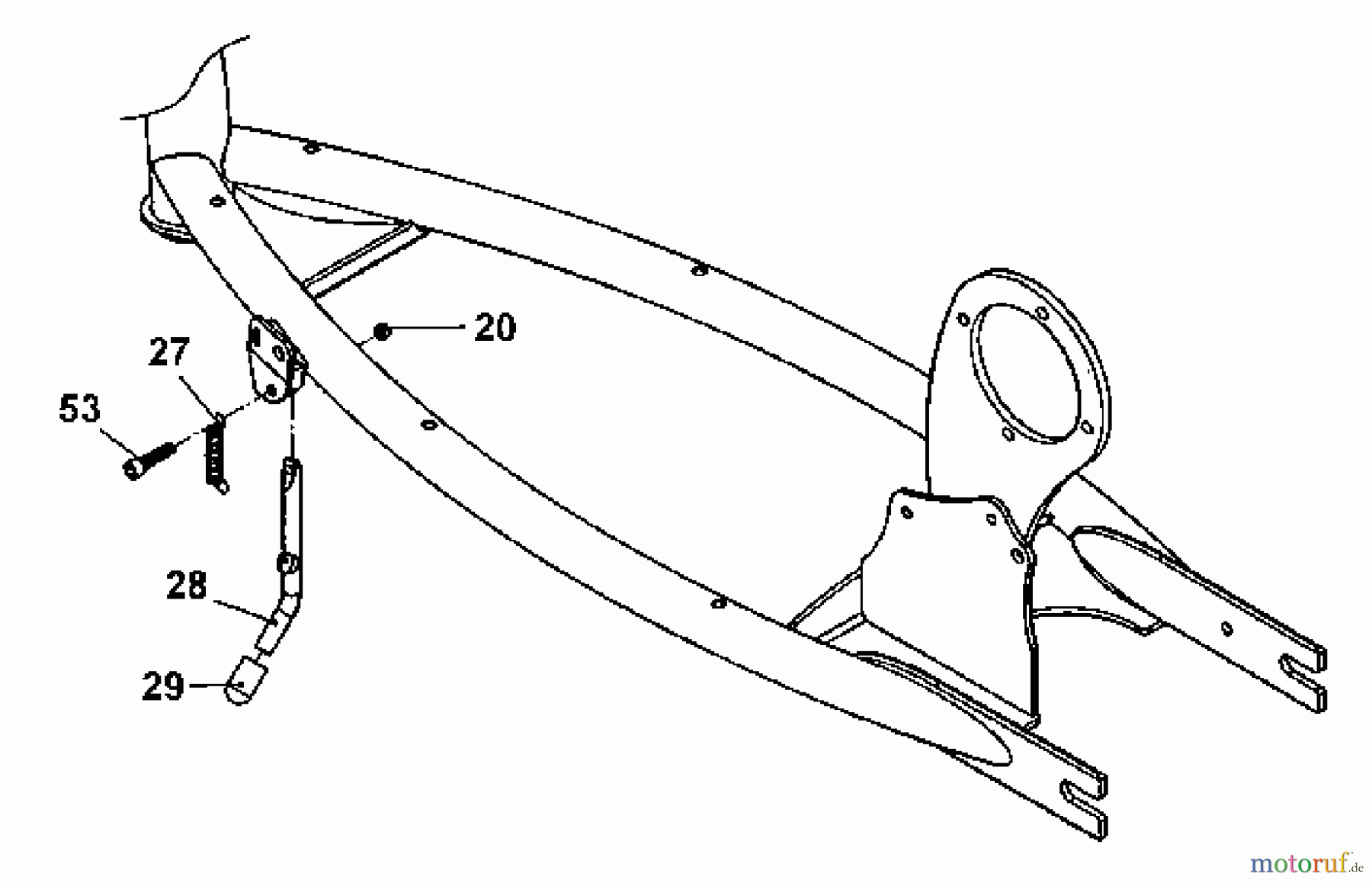  Tanaka Sonstiges Moby - Tanaka X 25cc PowerBoard Kick Stand