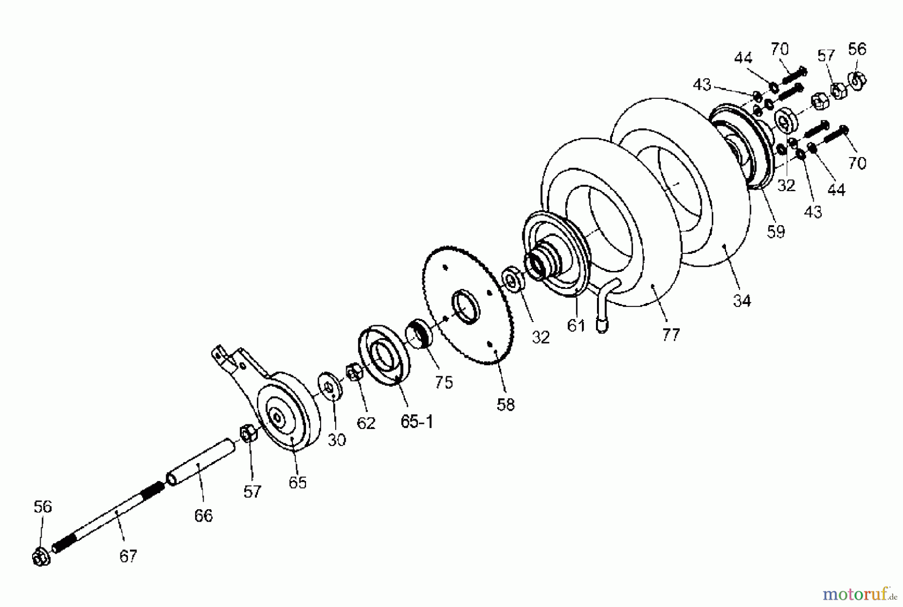  Tanaka Sonstiges PB-SM805 - Tanaka Electric PowerBoard Rear Wheel & Drive System