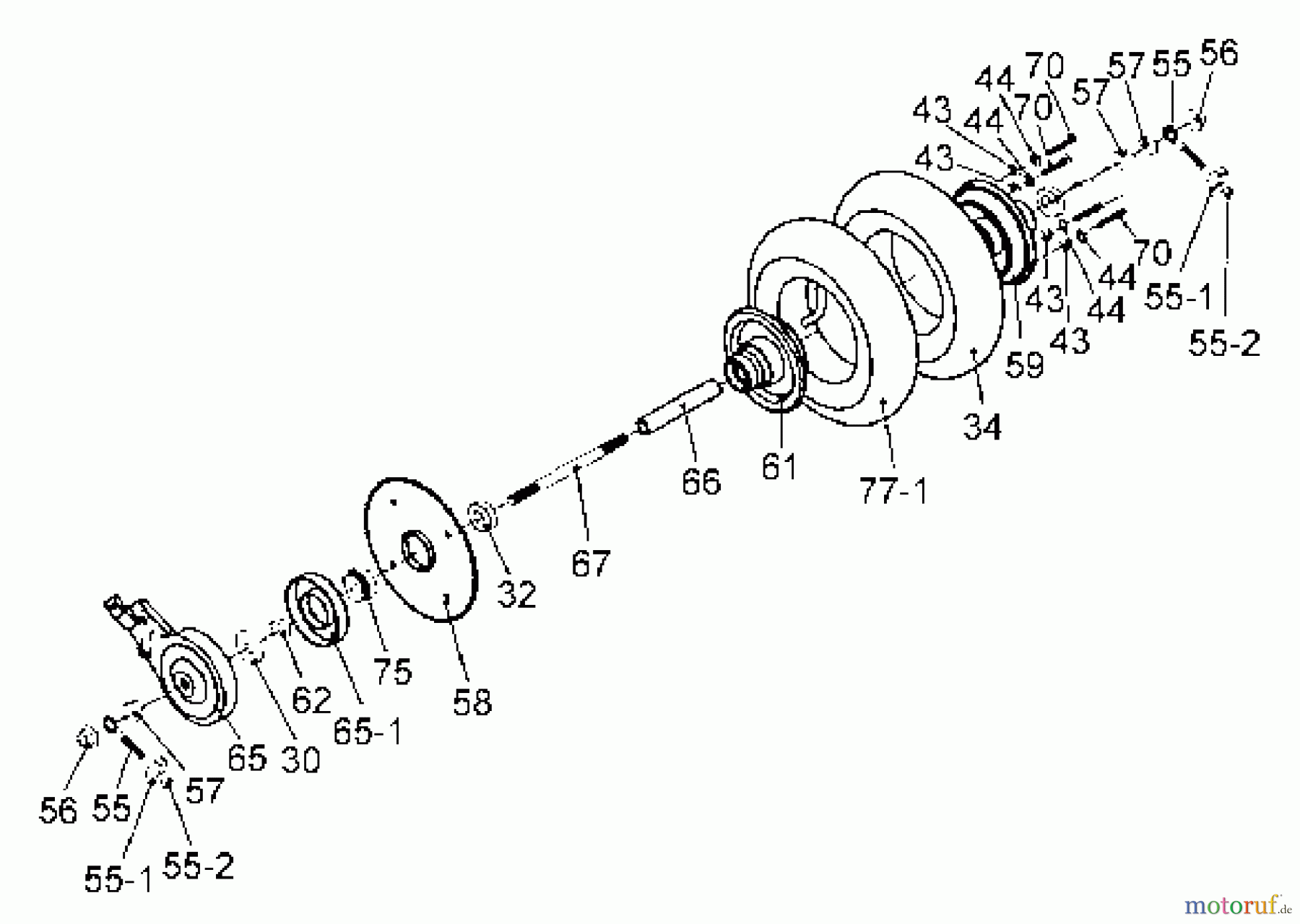 Tanaka Sonstiges PB-SM805S-GP - Tanaka Electric PowerBoard Rear Wheel & Drive System