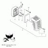 Tanaka TPB-350GX - 35cc PowerBoard Ersatzteile Air Cleaner