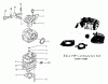 Tanaka TPB-350GX - 35cc PowerBoard Ersatzteile Carburetor
